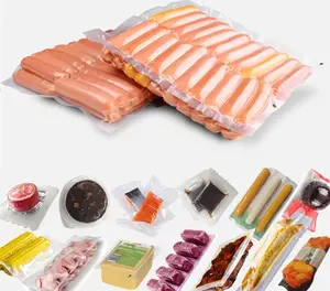 Máquina empacadora de piel al vacío de carne personalizada de Leadworld, sellador de película elástica para línea de envasado