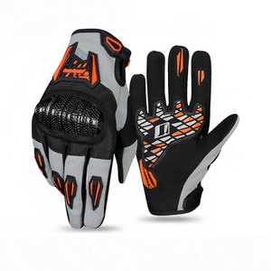 Gants de moto, équipement de moto pour motard, protection en fibre de carbone pour l'été, respirants pour hommes et femmes - Product Image 1