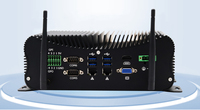 10th gen core i7 10510U Linux ordinateur industriel avec COM + GPIO 4G sim module AWAL RTC WOL Advantech pc pour les Kiosques De Paiement