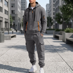 Sudadera con Capucha Personalizada de Forro Polar, Estilo Urbano de Primera Calidad, Ropa Casual para el Día a Día, Prenda Moderna para Hombre - Product Image 1