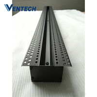 Diffuseur linéaire VENTECH, grille d'aération en alliage d'aluminium, barre de flux invisible, durable, moderne, pour système CVC de bureau