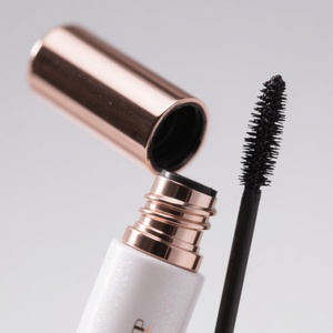 Lindo Tubo Transparente para Rímel con Tapa de Rosca y Cepillo, Envase Vacío para Crema de Ojos en Rosa, Dorado y Plateado, Material Plástico - Product Image 6