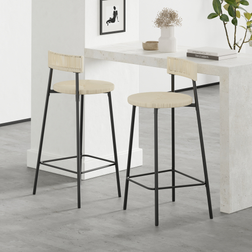 Creamy White + Paper Rope + Farmhouse