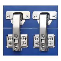 Engsel Sudut 90 Derajat Pinnacle 3D Adjustable Soft Close dengan Peredam Hidrolik untuk Pintu Lemari Dapur