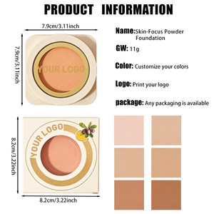 Polvo Fijador de Maquillaje con Espejo, Acabado Mate Natural de Larga Duración para una Piel Uniforme y Perfecta - Product Image 6