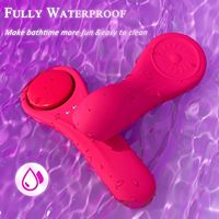 Ferngesteuerter Vibrator 0,12 Unzen Ultraleichter Mini-Vibrator für Frauen, 7 Vibrationsmodi Weibliches Sexspielzeug