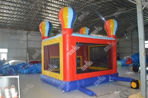 <span class=keywords><strong>Castillo</strong></span> Inflable con Diseño <span class=keywords><strong>de</strong></span> Globos Coloridos para Fiestas, Casa <span class=keywords><strong>de</strong></span> Brinco Inflable para Alquiler - Product Image 4