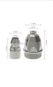 Antorcha de plasma de aire CC con inversor, cabezal P80, antorcha de corte refrigerada por aire, pistola de corte de plasma CNC, conector central - Product Image 4