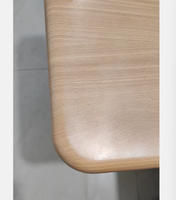 Juego de Sillas y Escritorios Escolares de Madera Qinfeng, Diseño Contemporáneo para Aula, Ecológico, Cómodo, Tablero de Madera de 700x530mm 360x390mm