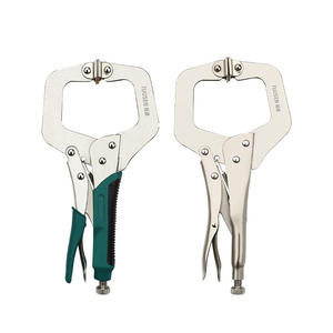 คีมหนีบงานหนักแบบ D ยี่ห้อ Tuosen ผลิตจากเหล็กโครเมียมวาเนเดียมเกรดอุตสาหกรรม ปากเรียบ น้ำหนัก 750 กรัม เหมาะสำหรับงานไม้และงานเชื่อม - Product Image 1