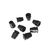 Manchon de protection étanche en silicone noir 5 mm JC-025 pour faisceau de câbles, en forme de tour ou en forme de I