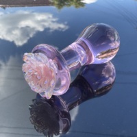Dildo en verre borosilicate, masseur du point G, jouet sexuel transparent écologique pour femmes, stimulation de la prostate, qualité supérieure