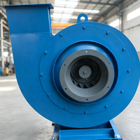 Ventilateur/Extracteur Centrifuge Industriel DF avec Lames en Acier Inoxydable, Montage Mural, Moteur AC/DC 380V/220V, Personnalisable OEM