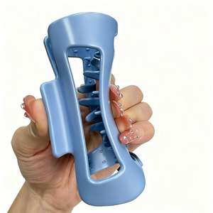 مشبك شعر أسطواني من السيليكون عالي الجودة وقابل لإعادة الاستخدام للنساء، مشبك شعر مرن من المطاط الناعم غير قابل للكسر - Product Image 5