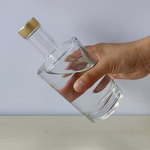 <span class=keywords><strong>Bouteille</strong></span> en verre personnalisée de 375 ml et 750 ml pour <span class=keywords><strong>rhum</strong></span>, gin, whisky, spiritueux, vodka, avec couvercle en aluminium à vis ou bouchon - Product Image 4