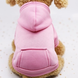Chất lượng cao bông Dog hoodie đồng bằng rắn thiết kế bền vững Tính năng mùa đông mùa hè hàng may mặc có sẵn nhỏ lớn XXL bán buôn - Product Image 5