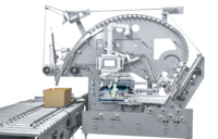 Équipement d'empilage de boîte de colle de dossier ZX-400-Système automatique de collecte de carton | Idéal pour les usines d'emballage à haut volume