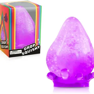 Juguete de Peluche de Látex con Forma de Gota de Agua Estilo Needoh, Juguete Sensorial Antiestrés de Ascenso Lento, Juguetes para Aliviar la Ansiedad Unisex - Product Image 4
