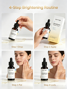 Sérum Visage Personnalisé à la Vitamine C et au Glutathion, Texture Légère, Produit de Soin de la Peau, Fabrication en Usine - Product Image 5
