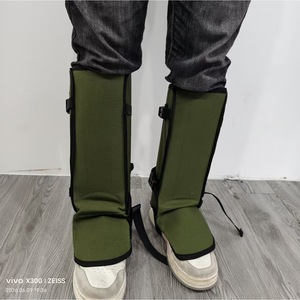 Autres protège-jambes en nylon vert armée pour la randonnée, le camping et l'alpinisme - Product Image 1