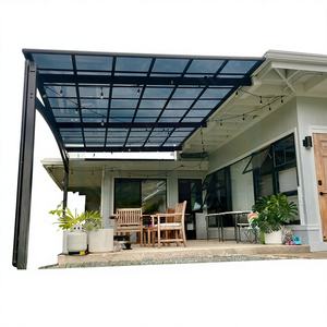 Toldo de Techo de Aleación de Aluminio Moderno y Sencillo de Fácil Instalación, Cubierta para Balcón, Impermeable, para Uso en Exteriores - Product Image 1