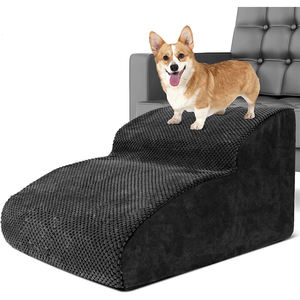 New Pet Dog Ladder 3 Schritte Soft Stairs Welpe Wasch bare Abdeckung Rampe Faltbarer Hund - Product Image 6