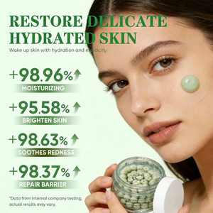 Crème hydratante <span class=keywords><strong>visage</strong></span> anti-acné à marque privée, enrichie en Vitamine C, E, ADN de saumon PDRN, capsule de cactus et <span class=keywords><strong>aloe</strong></span> <span class=keywords><strong>vera</strong></span> - Product Image 5