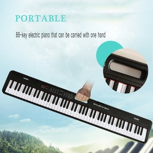 <span class=keywords><strong>Piano</strong></span> Electrónico Portátil Aiersi Básico de <span class=keywords><strong>88</strong></span> <span class=keywords><strong>Teclas</strong></span>, Fabricado en China, Precio Económico, Instrumento Musical de Teclado Digital de Escritorio - Product Image 5