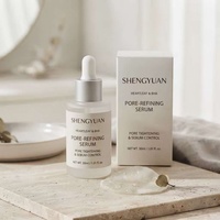 SHENGYUAN Ensemble Huile Nettoyante, Tonique, Tampons et Sérum BHA Heartleaf Affinant les Pores – Routine de Soins Fermentés pour une Peau Effet Verre