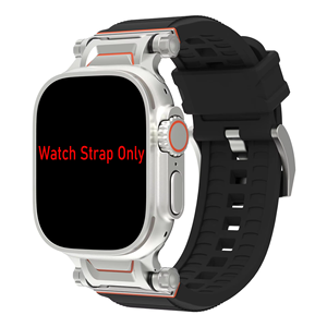 สายนาฬิกาซิลิโคนแบบสปอร์ต Upro Rugged สำหรับ Apple Watch Ultra/Ultra 2 ขนาด 49 มม. ปรับได้ ทนทาน กันเหงื่อ สายสำรอง - Product Image 1