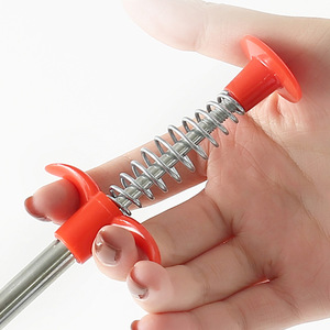 Desatascador de desagües y inodoros, herramienta cilíndrica de 60cm, 90cm, 1.6m, 2m para desagües domésticos - Product Image 2