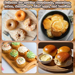 1pc Eco-Friendly Round <b>Cookie</b> Cutter Set Mousse Rings Biscuit Moulds Stainless Steel Gadget - Product Image 3