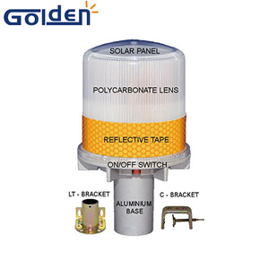 Mining Road construction bright blinker safety warning traffic <span class=keywords><strong>cones</strong></span> solar beacon light - Product Image 5