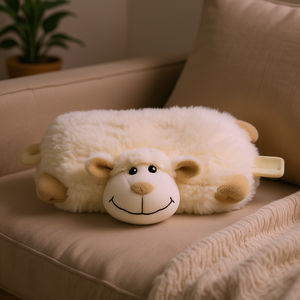 Coussin chauffant réutilisable en peluche de mouton Warmies Multi Heat Pad pour un confort et un soulagement - Product Image 3