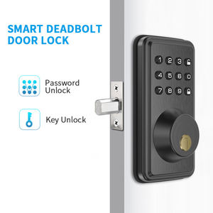 Cerradura de seguridad digital electrónica inalámbrica sin llave de China al por mayor cerradura de puerta de aluminio inteligente avanzada <span class=keywords><strong>barata</strong></span> Contraseña de hoteles - Product Image 4