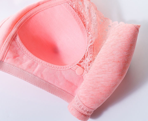 Reggiseno Premaman con Chiusura Frontale per <span class=keywords><strong>Allattamento</strong></span>, Senza Ferretto, con Effetto Push-Up, Vendita Calda - Product Image 3