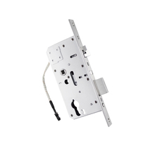 Corps de serrure intelligente à mortaise en acier inoxydable Broken Bridge, corps de serrure de porte à empreintes digitales, accessoires 70 mm sans clé pour portes antivol