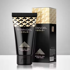Vendita a caldo senza effetto collaterale Whitehead oro Gel di titano prodotti speciali da <span class=keywords><strong>uomo</strong></span> per la cura intima per la cura degli uomini adulti