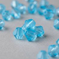 Perles à coudre YAXI de qualité supérieure, 4 mm, bicones, haute brillance, écologiques, durables, à 2 points, pour embellissement de vêtements, fourniture directe d'usine
