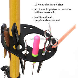 AliLeader Support Trépied Professionnel Réglable et Luxueux <span class=keywords><strong>avec</strong></span> Tête <span class=keywords><strong>de</strong></span> Mannequin en Toile Métallique pour Perruques et Plateau Multifonctionnel - Product Image 4