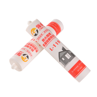 Scellant en silicone ignifuge résistant aux hautes températures et écologique L-119 300ml FV-0 pour métal, verre, bois