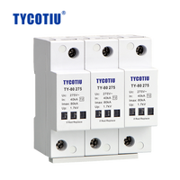 Parasurtenseur industriel TYCOTIU TY4-80 275 2P 80kA T2 Type 2 SPD AC avec dispositif de protection IP20 MOV