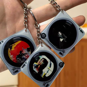 Llavero inteligente personalizado de acrílico con mini CD, tarjeta de acceso NFC, etiqueta musical, resistente al agua, toque para reproducir, <span class=keywords><strong>regalo</strong></span>. - Product Image 5