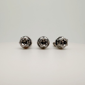 Tornillos de <span class=keywords><strong>Cabeza</strong></span> de Brida de Aleación de Titanio Gr.5 al por Mayor, M8*20 M8*25, Grado 10.9/12.9, <span class=keywords><strong>Tratamiento</strong></span> de Superficie Anodizado para Motocicleta/Bicicleta - Product Image 6