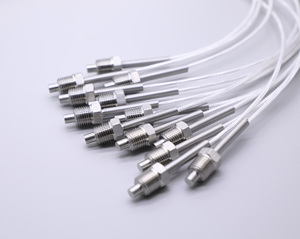 1/4-18npt chủ đề PT100 RTD cảm biến nhiệt độ thăm dò cho áp lực cao Tàu Hơi Nước nồi hơi ống ống - Product Image 1