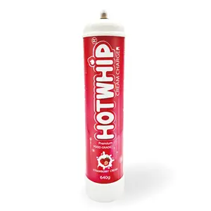 Kunden spezifische Marke Hochwertiges Schlagsahne-Ladegerät 580g 0,95 l Gasflasche