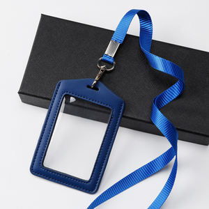 Portatarjetas de identificación Cossni, <span class=keywords><strong>tarjetero</strong></span> de identificación de cuero genuino para insignias, portatarjetas de identificación impermeables para entrenador, empleados de oficina, estudiantes - Product Image 4