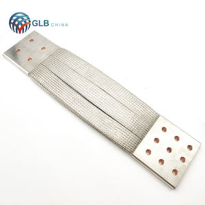 ราคาโรงงาน บัสบาร์ทองแดง 25 ตร.มม. สำหรับเชื่อมต่อแบตเตอรี่ แบบม้วน สายถักเคลือบดีบุก แรงดันไฟฟ้า 220 โวลต์ รูปทรงแบน รุ่น PVC TZX - Product Image 6