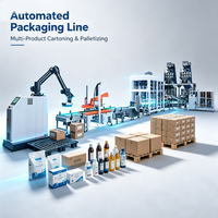 Robot Paletizador Inteligente Móvil Completamente Automático con Brazo Robótico Asistido por Soldadura, Resistente al Desgaste y con Operación Multiángulo