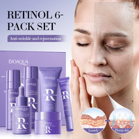 Nouveautés vente en gros de 6 pièces Kit de soins de la peau hydratant Anti-rides raffermissant blanchissant Re tinol ensemble de soins de la peau pour les femmes